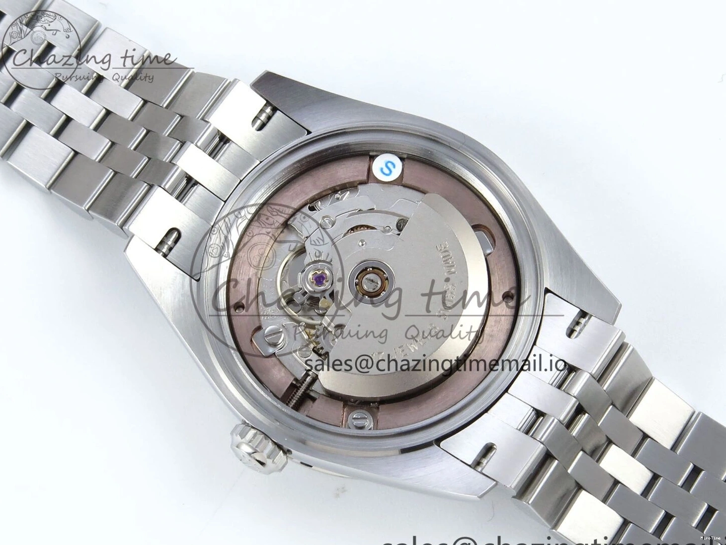 MiroTime 0216 Upgraded DateJust 31 278274 ARF 1:1 Best Edition 904L Steel Pink Roman Dial on SS Jubilee Bracelet ETA 532